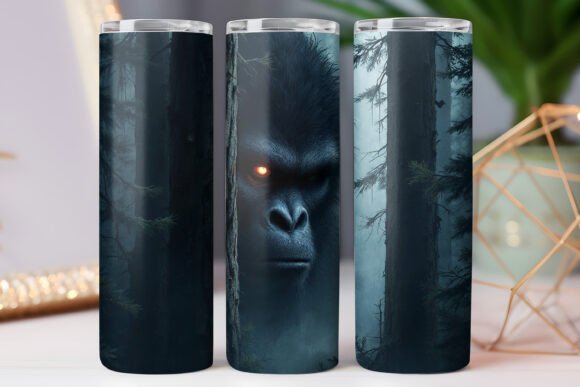 Bigfoot Tumbler Wrap Photo Skinny 20oz Review