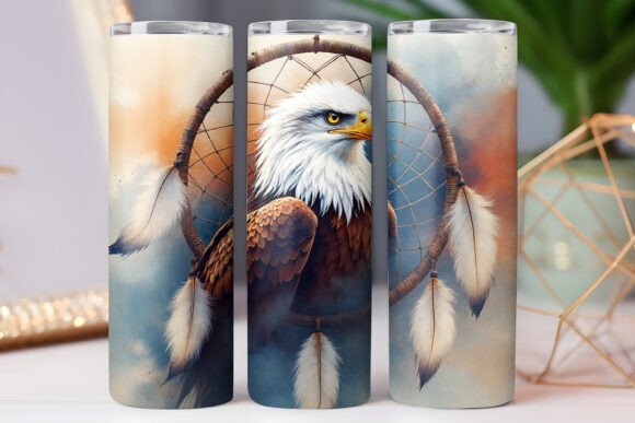 Eagle Native American Tumbler Wrap Design Review