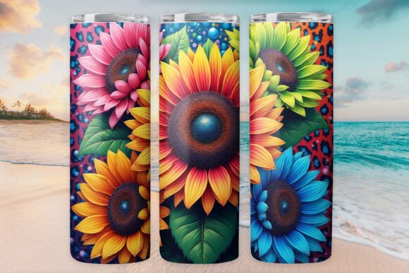 Leopard Glitter Tumbler Wrap 20oz Flower Review