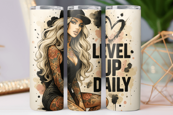 Level Up Motivation Tumbler Wrap Review