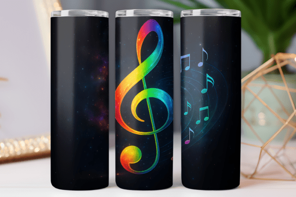 Music Tumbler Wrap Skinny 20oz Design Review