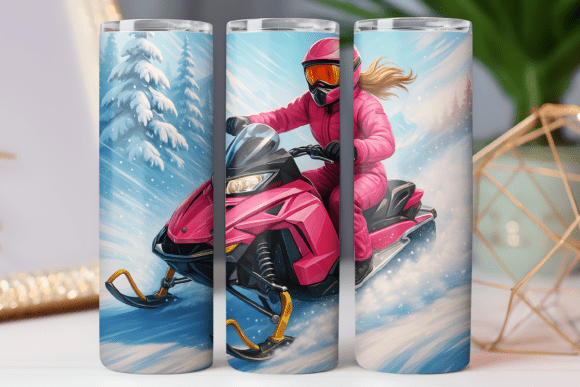 Ski Outdoor Adventure Tumbler Wrap PNG Review