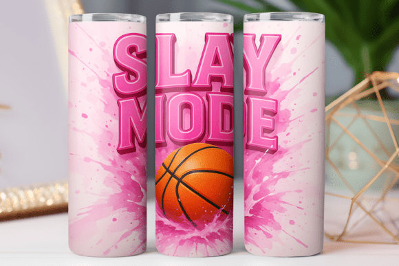 Slay Mode Basketball Tumbler Wrap 20oz Review