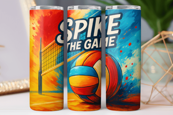 Spike the Game Volleyball Tumbler Wrap Review