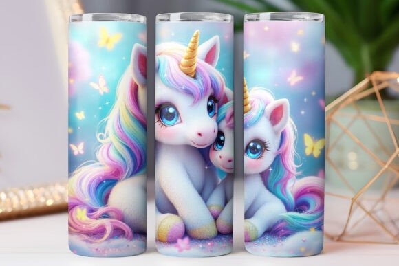 Unicorn Mom Tumbler Wrap 20oz Skinny Review