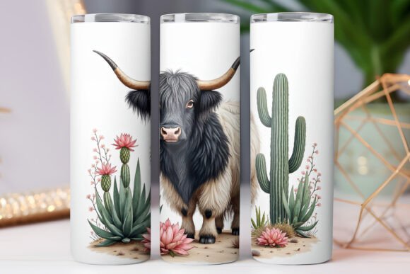 Western Highland Cow Tumbler Wrap 20oz Review