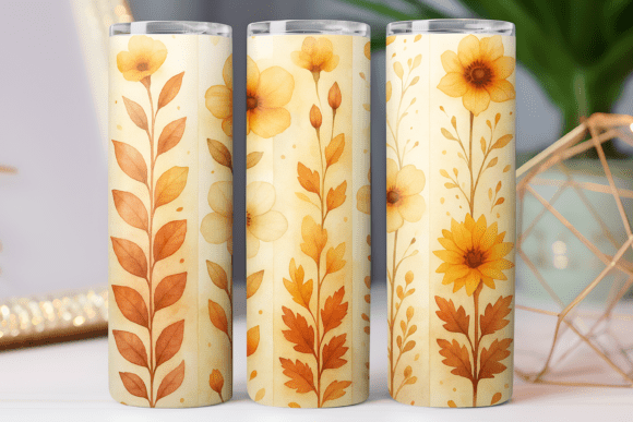 Western Watercolor Pattern Tumbler Wrap Review